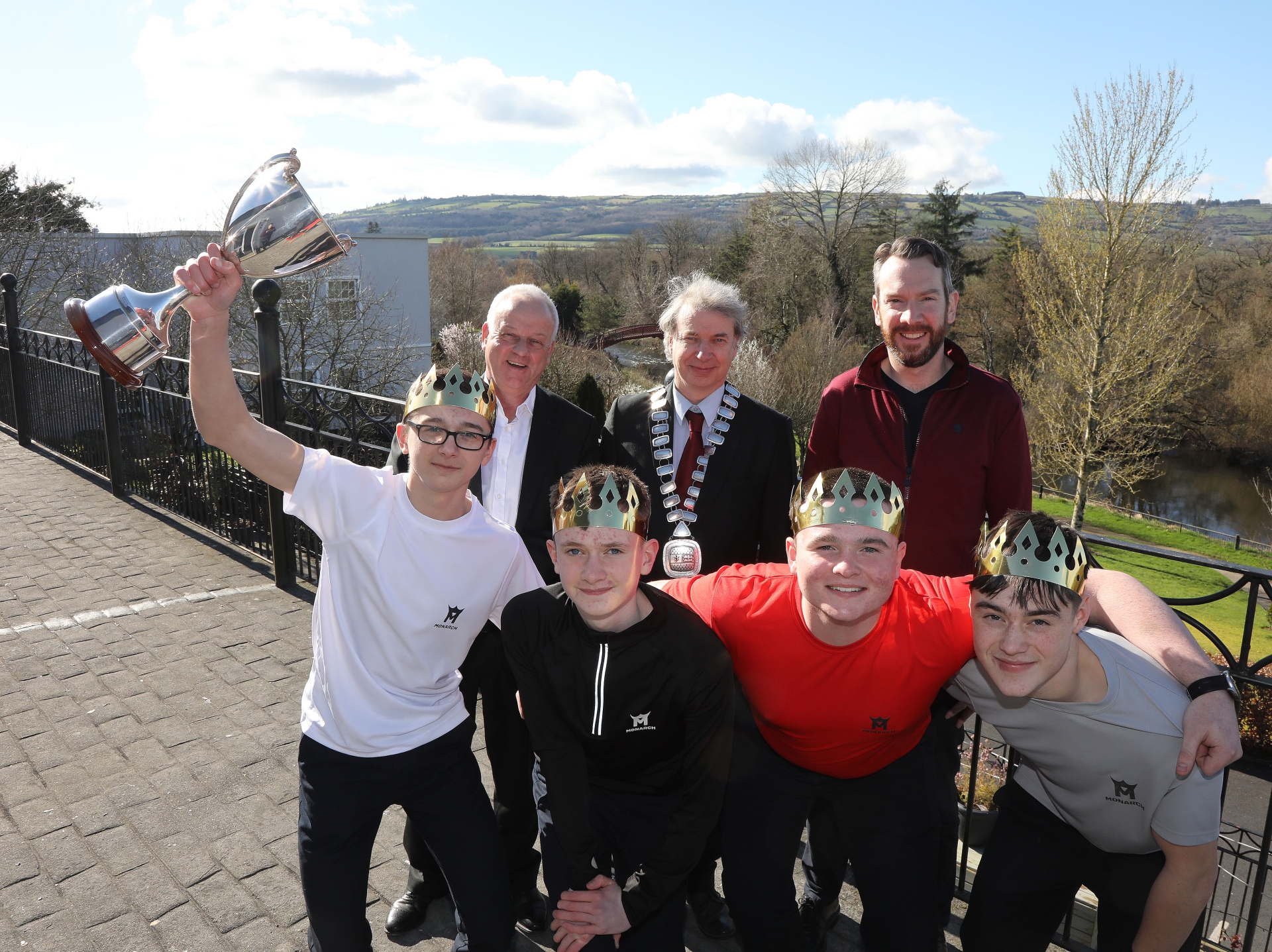 Local Enterprise Office Carlow has announced that teenage entrepreneurs from Tullow Community School and Presentation De la Salle, Bagenalstown who will represent County Carlow at this year’s Student Enterprise Programme National Finals on Friday 5th May.  The Finals make a return to Croke Park for the first time since 2019.The students all took part in the County Carlow Final on Tuesday the 7th March, which was held at the Woodford Dolmen Hotel Carlow. An estimated 728 students from 10 schools took part in the annual programme locally. In the Senior Category of the competition, Carlow will be represented on May 5th by Jamie Noctor, Paul Barrett, Oisin Nolan and Andi Dascalescu of “Monarch Gymwear” from Tullow Community Scheel. In the “My Entrepreneurial Journey” category open to junior and intermediate students, A.J Dooley of “ENT-GAME” from Presentation De la Salle, Bagenalstown will represent Carlow in the National Finals.     SEE MORE DETAILS BELOW   Special guests at the County Carlow Final included Deputy Jennifer Murnane-O’Connor TD , Deputy John Mc Guinness TD, Leas Cathaoirleach Michael Doran, Councillor Andrea Dalton, Councillor John Pender and CEO of Carlow County Chamber Brian O’Farrell.   Guest speaker for the event was Nathalie Lennon (Health & Fitness Expert) with Eimear Ní Bhraonáin of KCLR at the helm as MC. The County has a successful track record in the student enterprise competition. Recent awards won by local secondary schools have included Cian Campion of “Campion Cutz” from St. Mary’s Knockbeg College who won a national award for “Best Endeavour” in last year’s event. Speaking about the programme, Jim Woods of Local Enterprise Office Carlow congratulated the students, saying: “We have a very successful student enterprise programme here in Carlow, with over 700 students from10 local schools taking part this year. Our national finalists are excellent ambassadors for the programme and we wish them the very best of luck on Friday 5th, and we