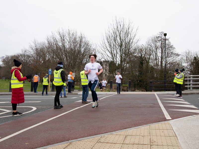 Caption: Longford parkrun welcomed four of the five RTÉ Operation Transformation leaders as it played host to the Kiernan Steel Longford Operation Transformation 5k last Saturday morning, March 4 in The Mall Albert Reynolds Peace Park Picture: Michael Croghan Photography