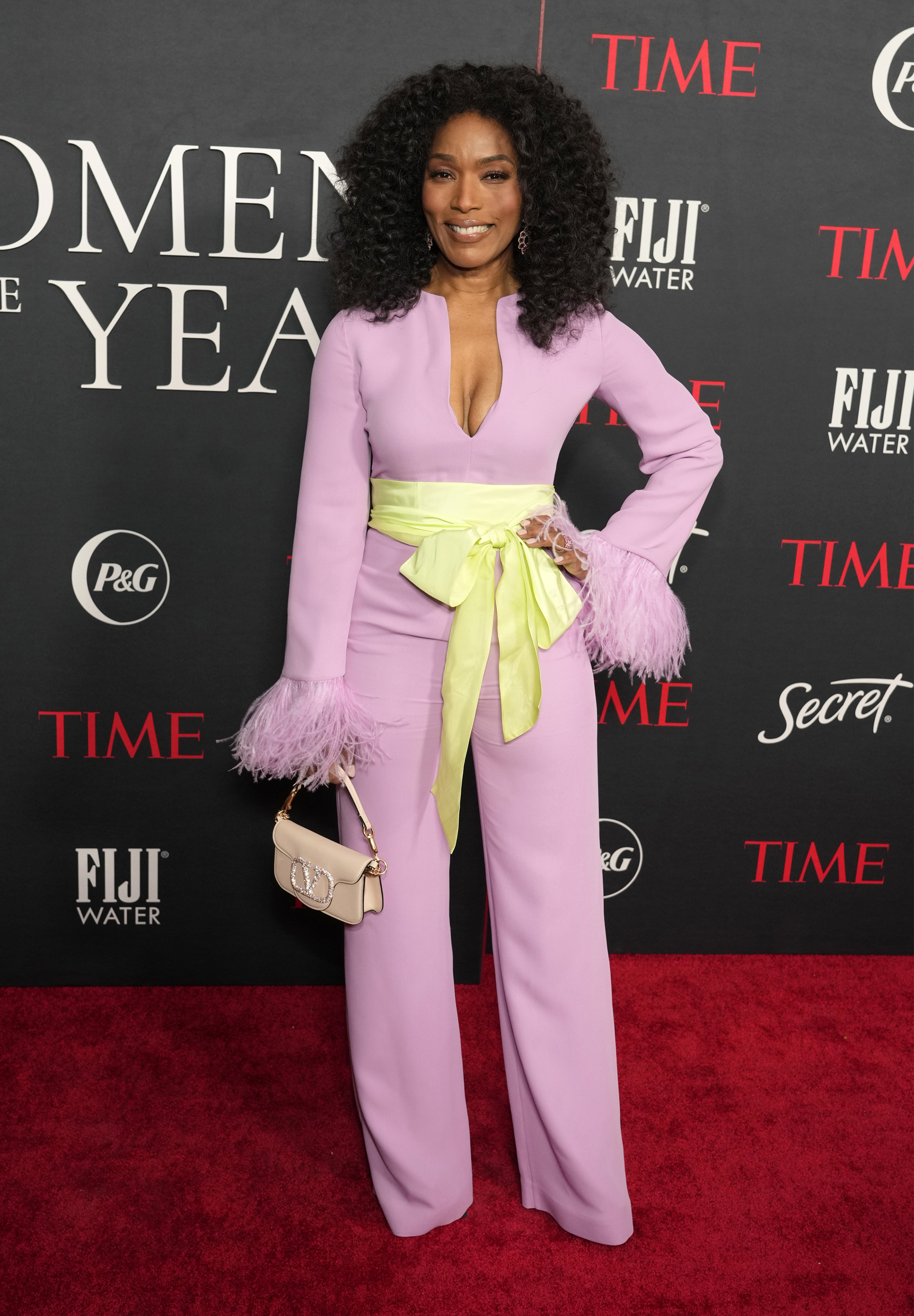 Oscar-nominated actresses Cate Blanchett and Angela Bassett, joined other creatives including Phoebe Bridgers and Rupi Kaur at the event in Los Angeles on Wednesday – which coincided with International Women’s Day.