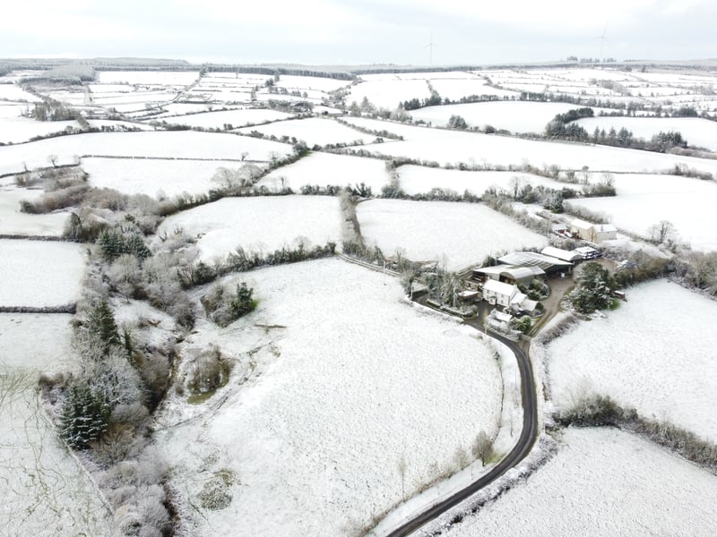 People in southern England and South Wales can expect to see snow on Wednesday but it is unclear whether it will settle, the Met Office said.