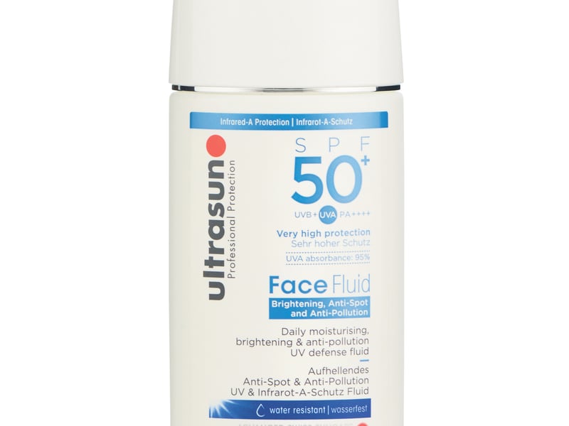 Ultrasun Face Fluid Anti Pollution SPF50+, £28