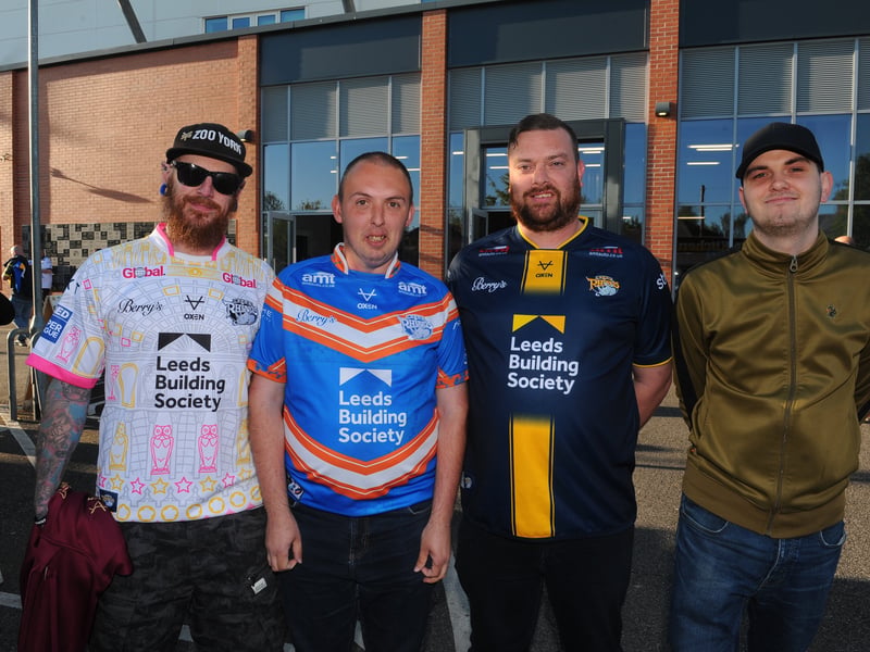 Christian Ashton, Jamie Morgan, Matthew Lamming, Ryan Middleton pictured at AMT Headingley. 
