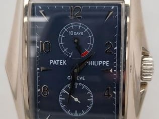 [Lot 292 - Patek Philippe - Gondolo Millennium wristwatch has an estimate of  €30,000 - €40,000]