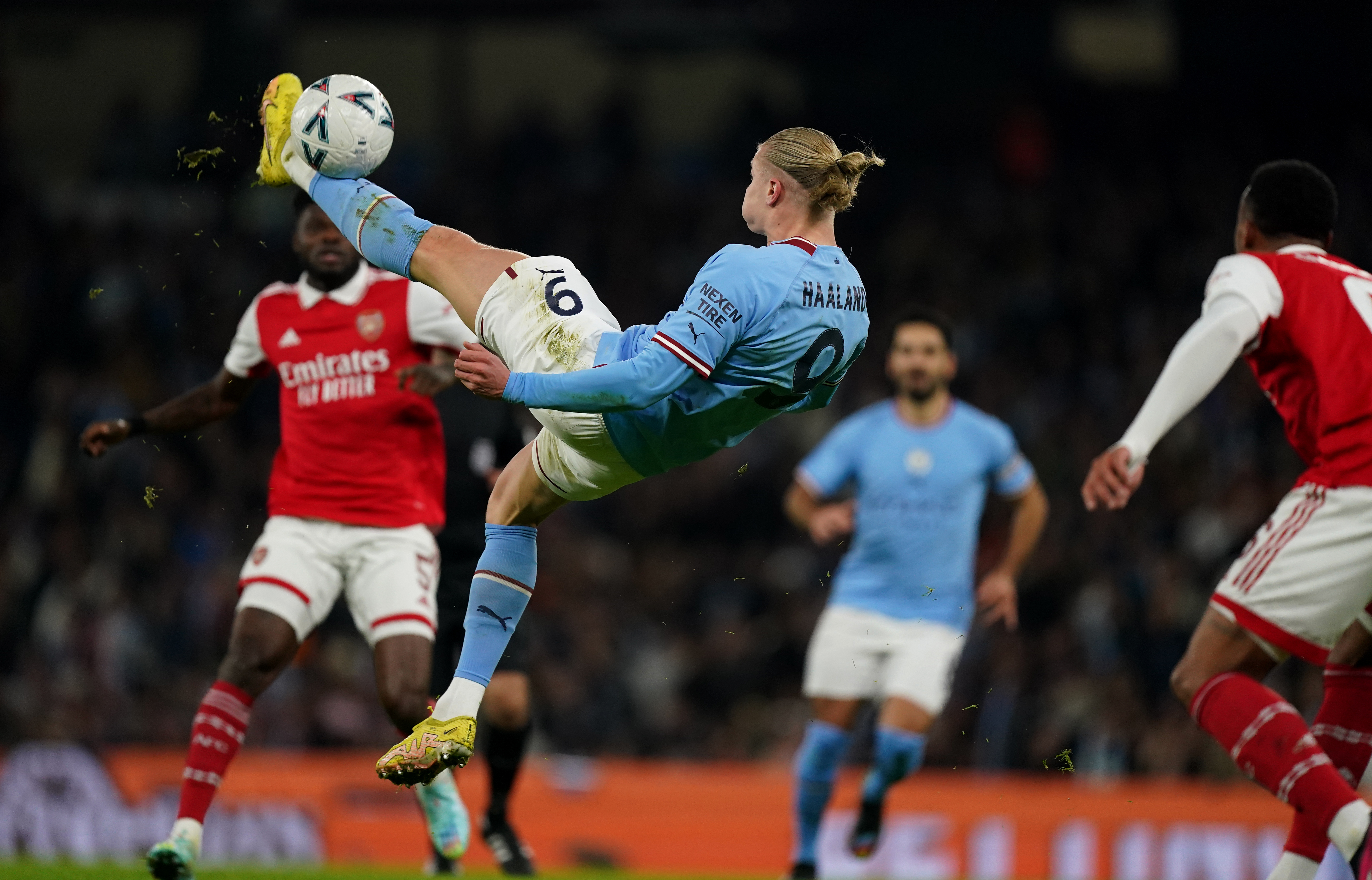 Here, the PA news agency looks at some of the best images from the weekend’s sporting action.