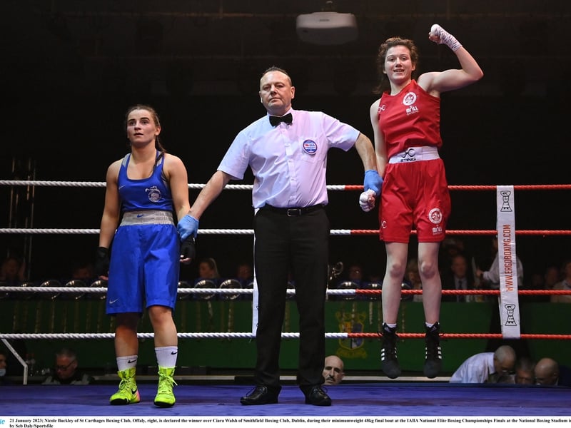 Sensational win for Walsh as three Offaly boxers take national titles