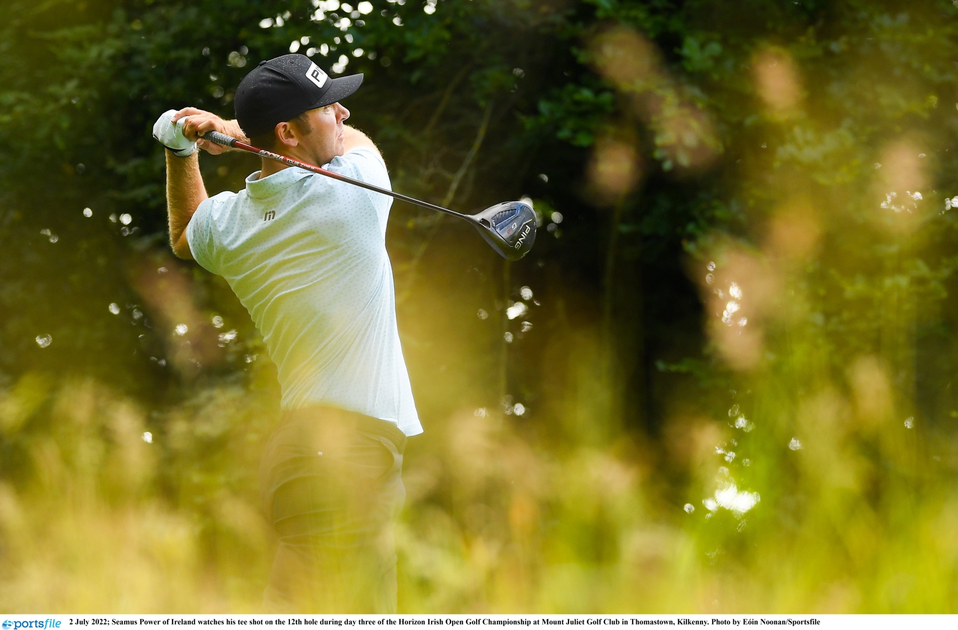 Power, who shot a six-under-par 66 on Thursday, finished on one-over-par today (-5 overall) - five strokes off the top of the leaderboard.
