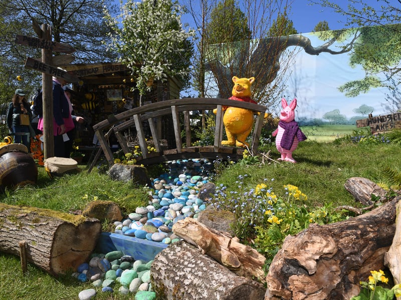 Horticaps' award-winning show garden.