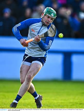 1. Barry Hogan Rating: 8/10 A very interesting battle could be developing for the number one jersey for Tipperary this year, as Hogan responded to Rhys Shelly's performance on Tuesday with a very good one himself. Made an incredible penalty save from a Peter Duggan penalty in the first half, and made a terrific second half save one-on-one with Aaron Shanagher in the second. Landed a bomb of a free for good measure. Very good.