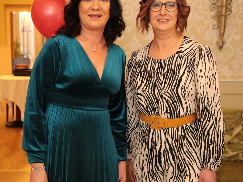 Caption: Cathy Macken and Barbara Jones