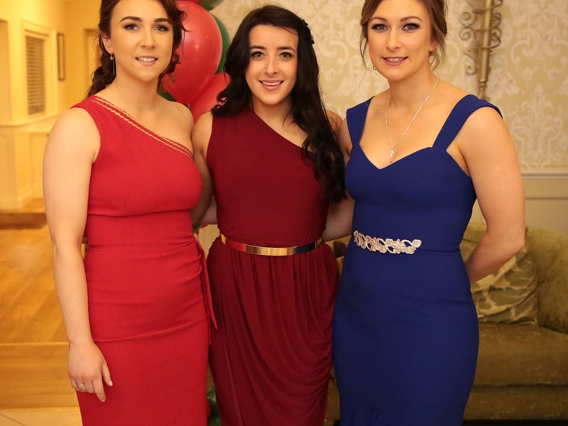 Caption: Maeve O'Reilly, Fidelma Hanlon and Kate O'Reilly