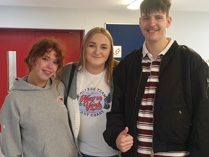 Leaving Cert students at Coláiste Pobail Osraí