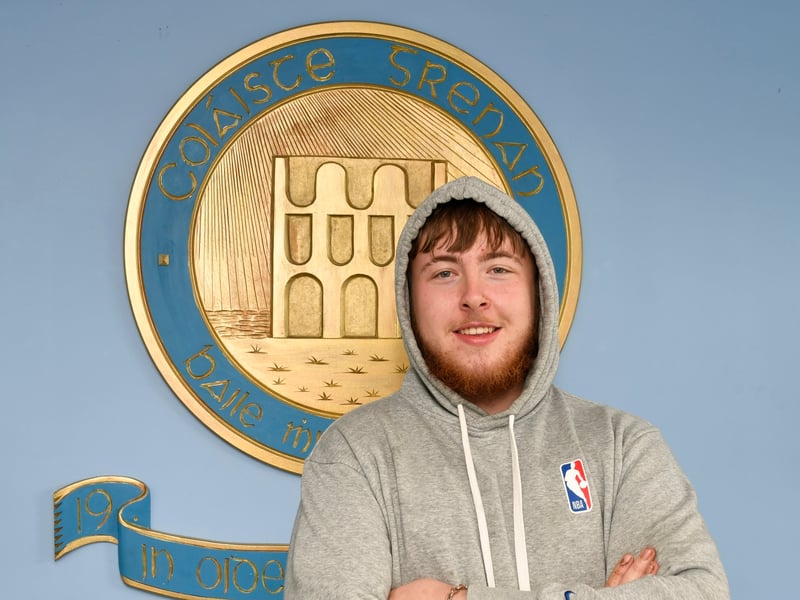 Darren Fennelly was a happy man with his Leaving Certificate Results from Grennan College, Thomastown.PICTURE: HARRY REID
