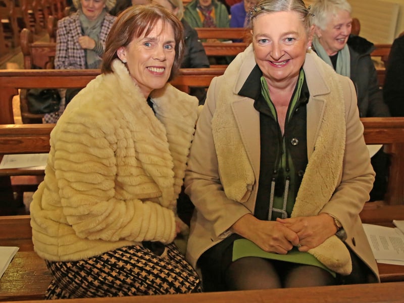 Caption: Margaret Kenny and Geraldine Kavanagh Picture: Shelley Corcoran