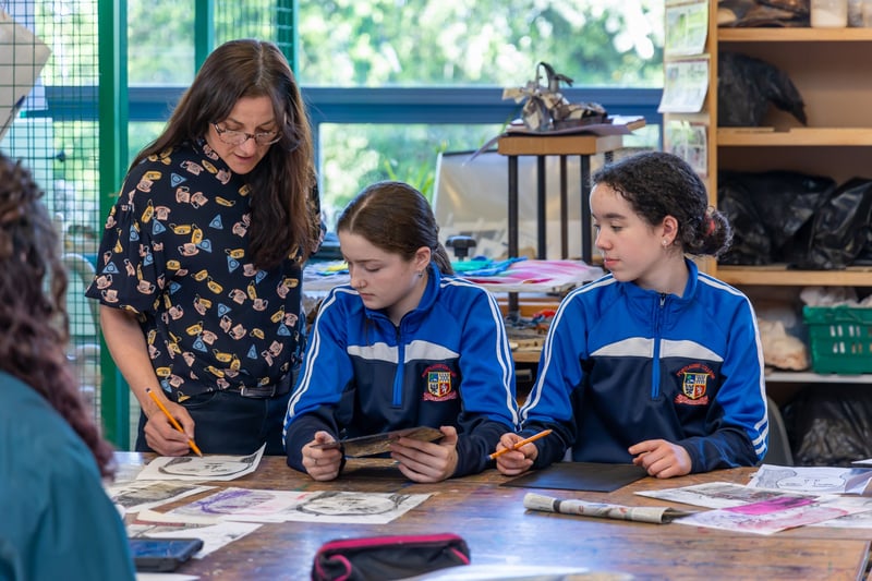 IN PICTURES: All eyes on third level at Portlaoise College