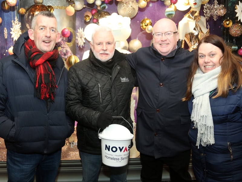 In Pictures: Sleepout in Limerick city to raise funds for Novas