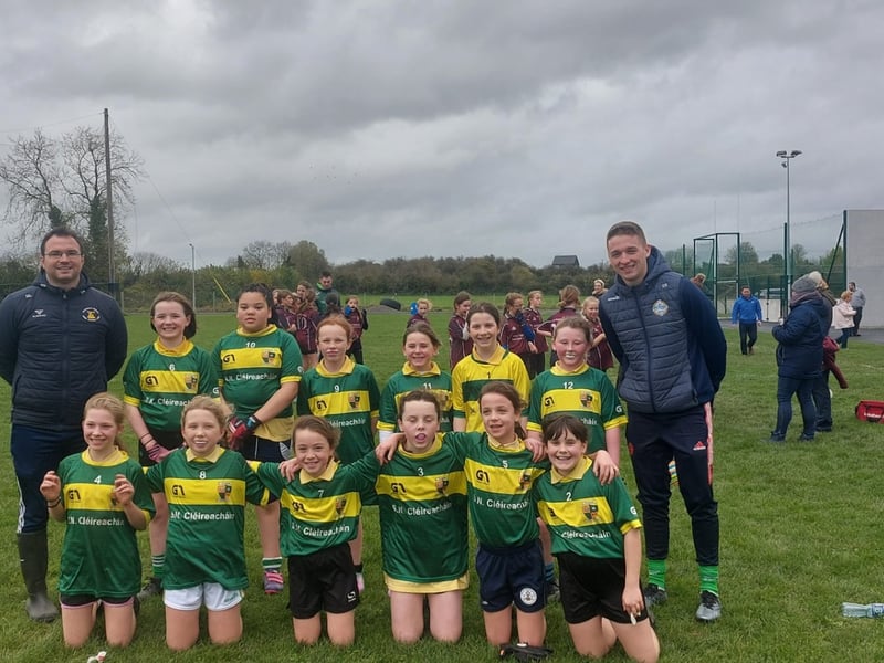 Pic: Clerihan NS U11 C Ladies Football Finalists