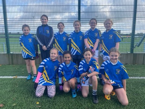 Pic: Holy Trinity NS U11 Finalists Ladies Football A1 B1