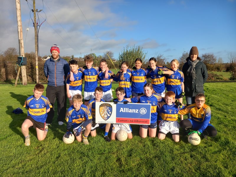 Pic: Kilsheelan NS U13 F Finalists