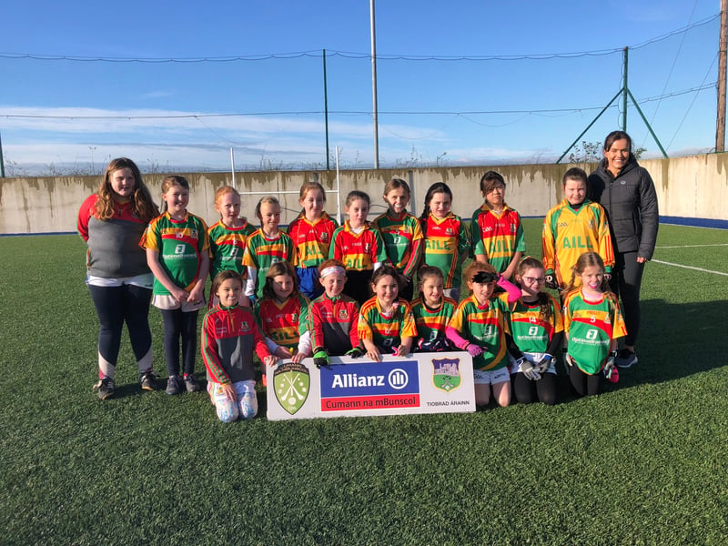 Pic: Ayle NS U11 C1 D1 E1 Ladies Finalists