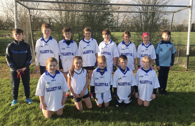 Pic: Under 13 Football Roinn H Finalists Killusty NS
