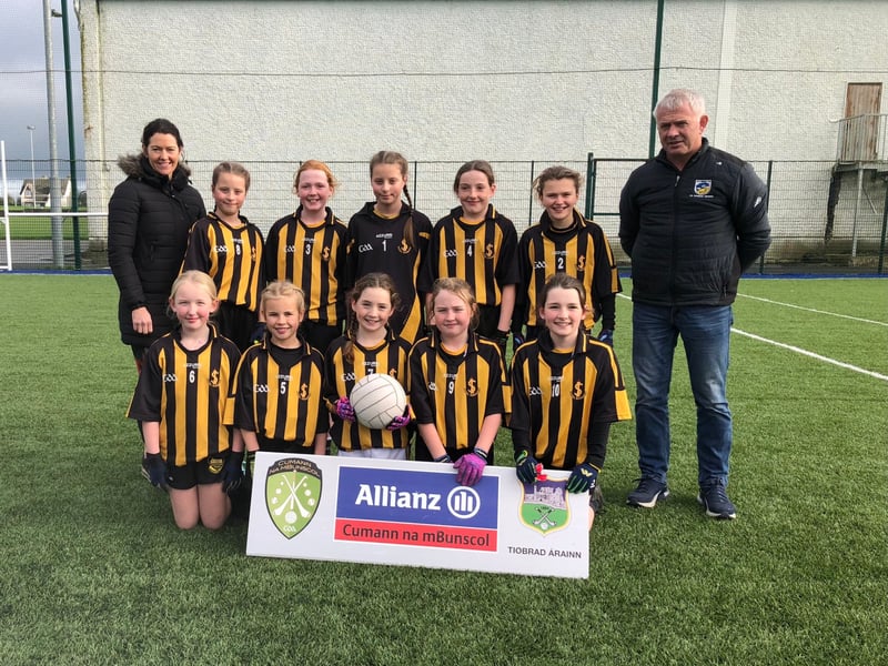 Pic: Upperchurch Under 11 Ladies Football Roinn B Winners