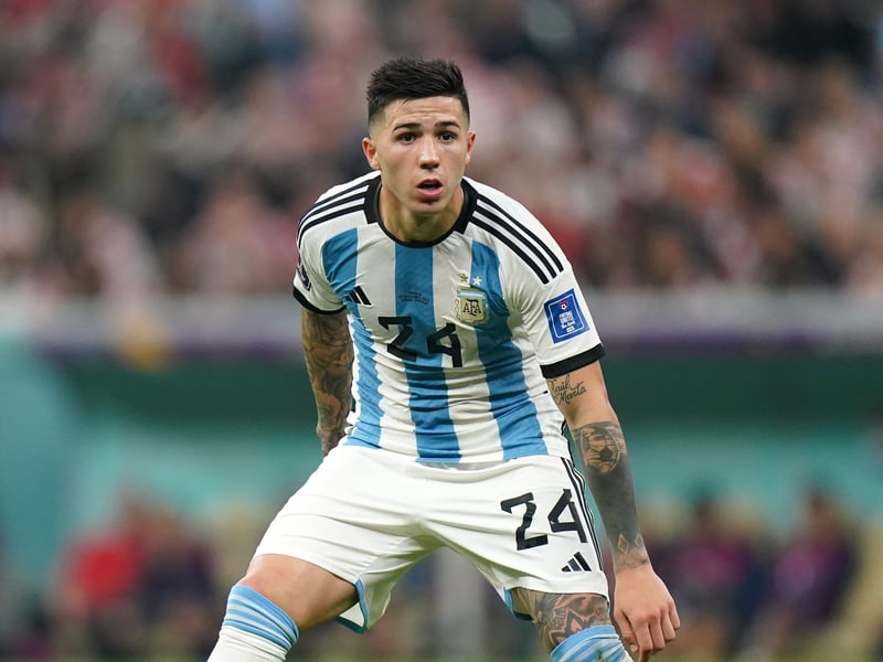 The Chelsea playmaker has been driving Argentina's midfield at the World Cup this summer, and will look to help his side win back-to-back tournaments after hitting the semi-final stage. He has an average rating of 7.69, due in part to his 93.9 per cent passing accuracy rate, two goals scored and 27 recoveries.