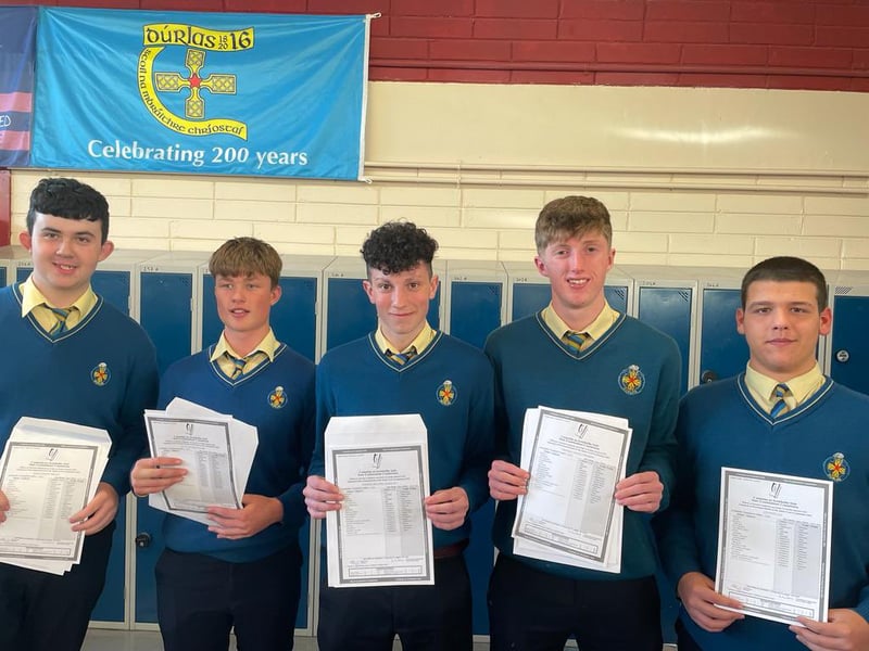 CONGRATULATIONS: Praise for CBS Thurles students on Junior Cert results day