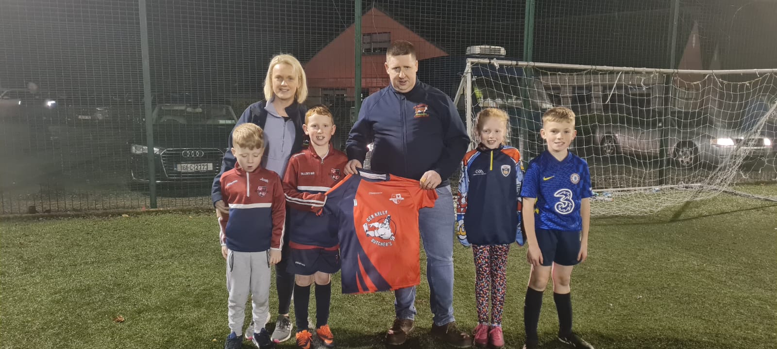 Clonaslee United is very grateful to Ger and Tara Kelly for the generous sponsorship of jerseys for both of the u11 soccer teams. More below pic 