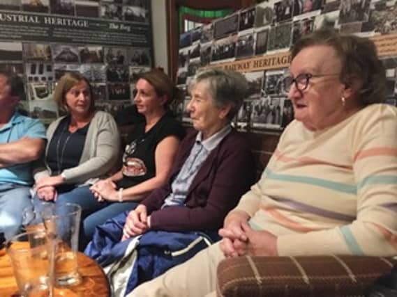 Also recently, the group enjoyed a social evening in Kinnanes Upperchurch . Having enjoyed a fabulous four course dinner the group relaxed and were entertained with music , poetry and song. They wish to express our gratitude to Niamh, Siobhan, Fergal and staff for making their excursion to Upperchurch such a success. From the moment they arrived they were made to feel welcome, lovely fire lighting, very pleasant accommodating staff and great food. Irish hospitality at its best. Mile buiochas.