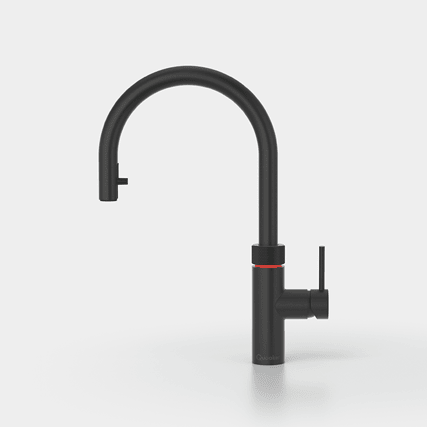 The Quooker taps with Flex spray pull out in Black "The taps that do it all".