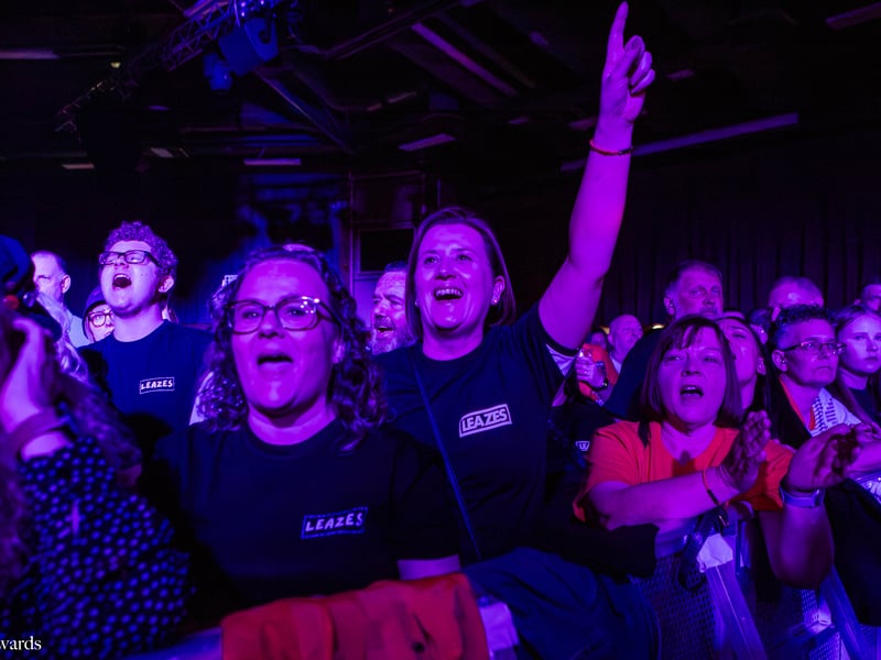 Rocking the Octagon in Sheffield.