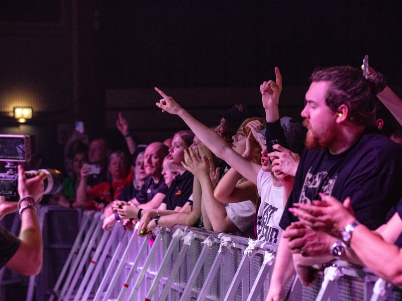 Rocking the Octagon in Sheffield.