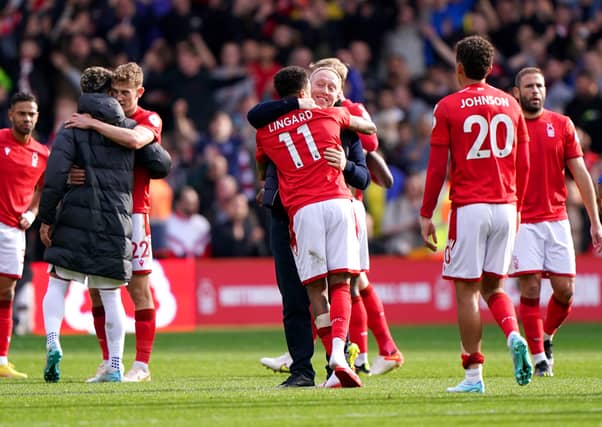 Here, the PA news agency looks at some of the best images from the weekend’s action.