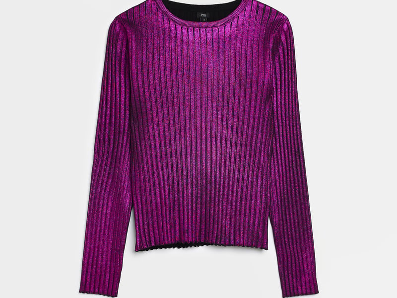 Oliver Bonas Orange Animal Button Jumper, £59.50