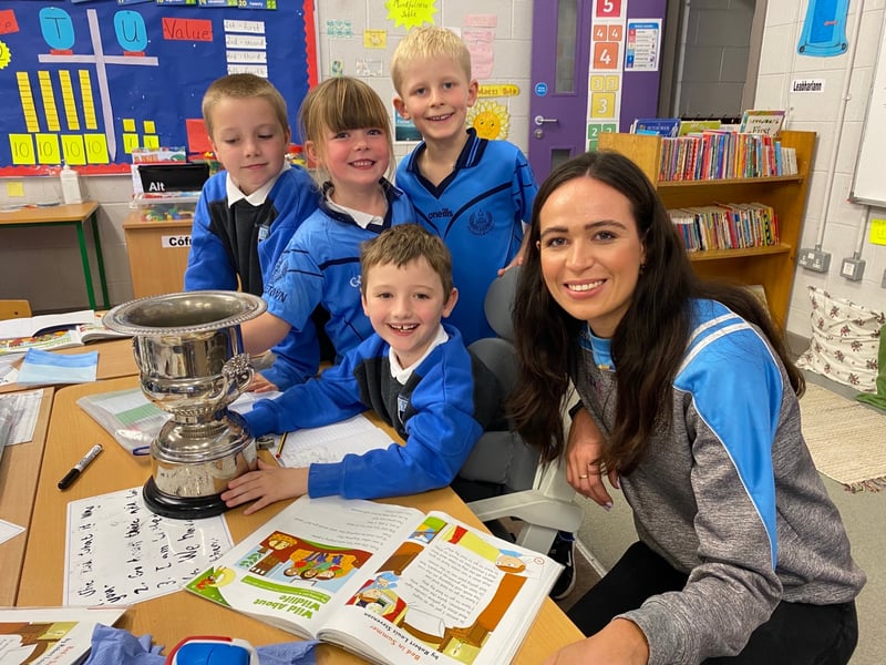  Rathmore School Principal Lucy Travers said: "Eadestown Abú!