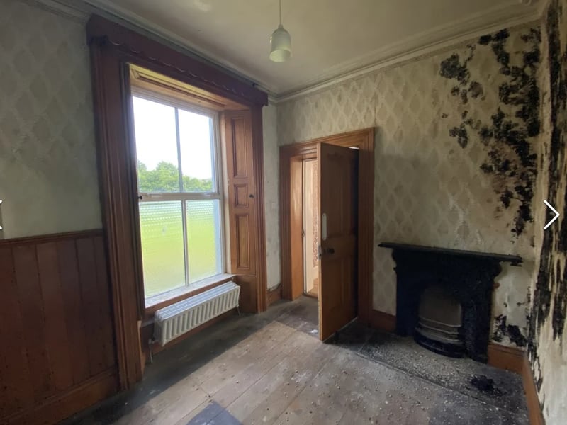 Click on NEXT below image to see more photos of the house and lands.