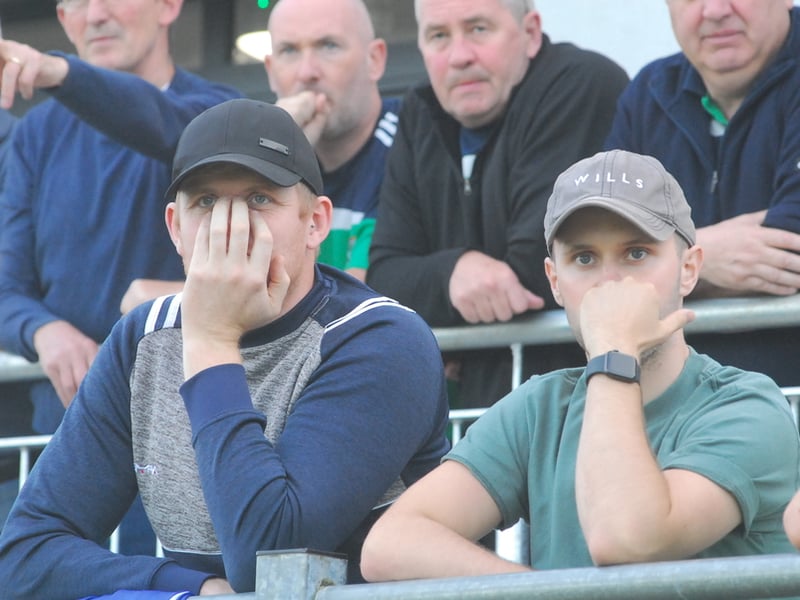   Mohill booked their place in the Connacht Gold Leitrim SFC Quarter-Finals as their goal scoring ability proved too much for a brave Aughawillan to handle in Philly McGuinness Park on Saturday, the home side winning 5-11 to 0-18 and Observer photographer Willie Donnellan was there to capture some snaps of the fans enjoying the action ..... see who you can spot!