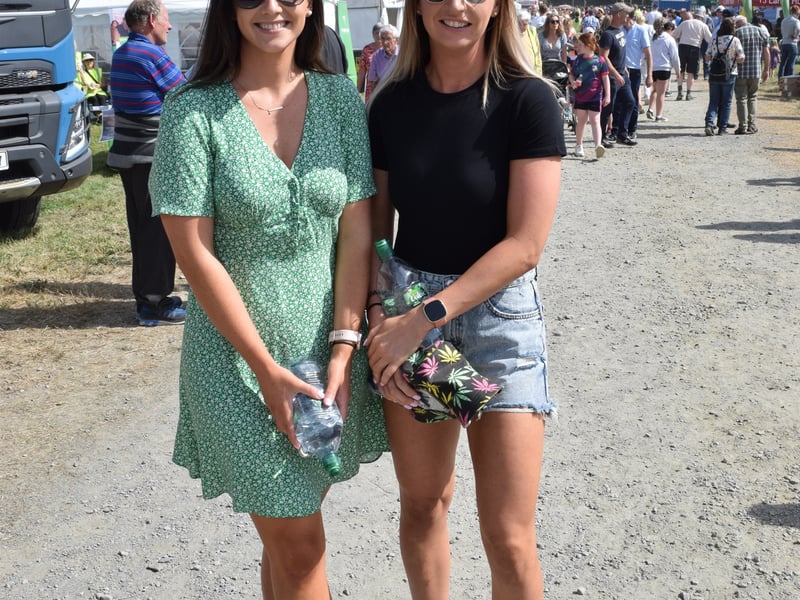 Kilkenny and Mooncoin camogie stars, Laura Wall and Sarah Crowley. Picture: Joe Cashin