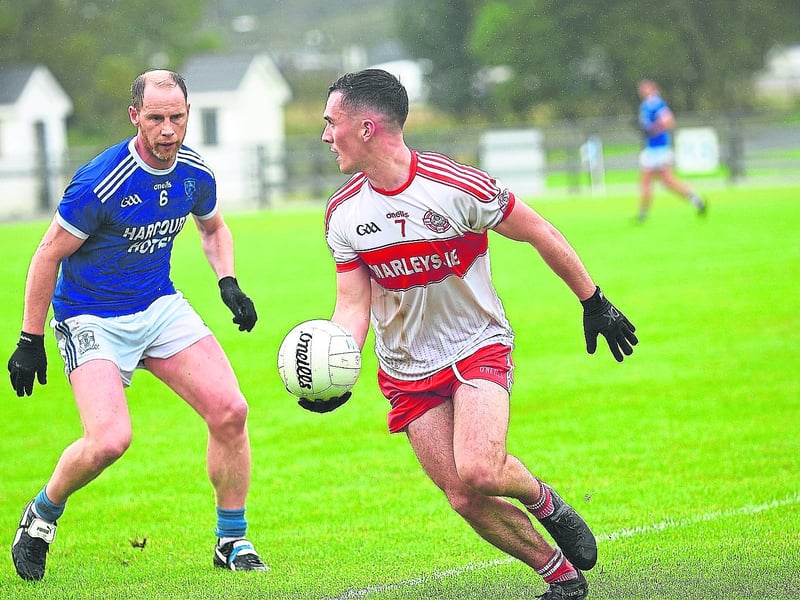 Corner-back: Ross Marley (Glenfin)A quality display from Marley against Four Masters on Sunday in Pairc Taobhoige. Strong in the tackle, he won countless loose ball and was quick to get up and support the frontline when needed.