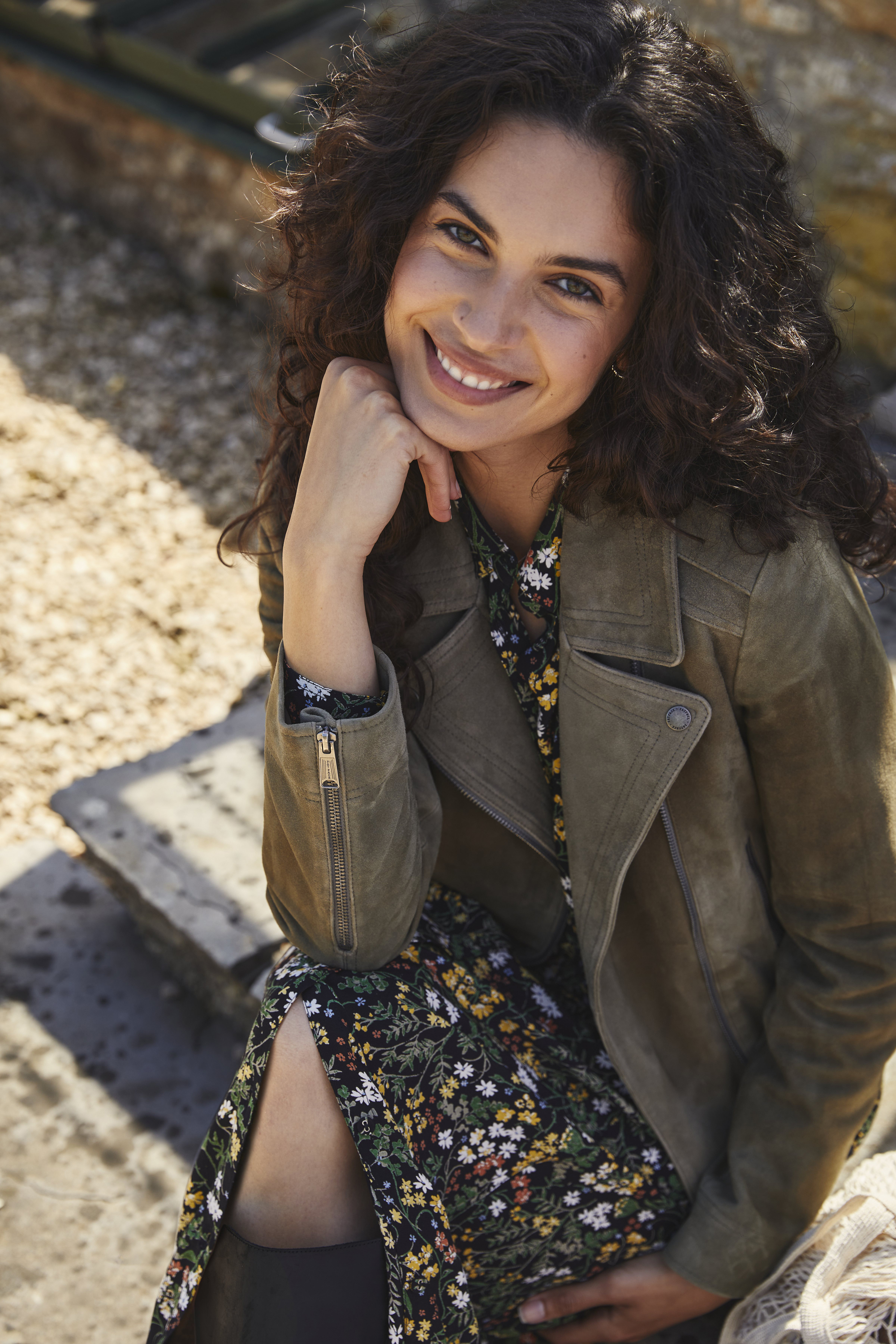 From muted shades like khaki and brown to punchy pinks and berries, they’re ideal with jeans, swishy skirts or leather-look trousers.