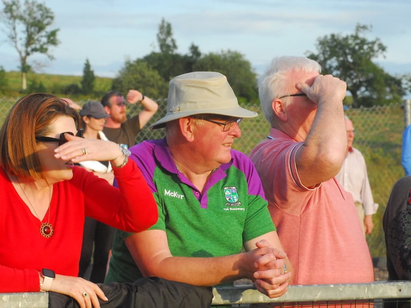   Leitrim Gaels maintained their 100% record in the Connacht Gold Leitrim SFC with a comfortable 2-17 to 0-10 victory over Gortletteragh on Saturday evening and Observer photographer Willie Donnellan was there to capture some great images of fans enjoying the action in Leitrim Gaels Community Field .... see who you can spot!