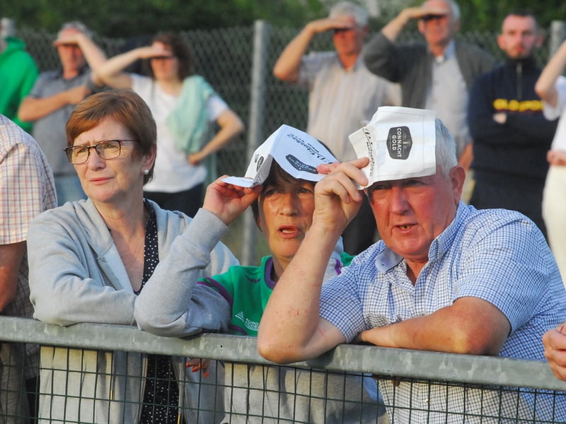 Leitrim Gaels maintained their 100% record in the Connacht Gold Leitrim SFC with a comfortable 2-17 to 0-10 victory over Gortletteragh on Saturday evening and Observer photographer Willie Donnellan was there to capture some great images of fans enjoying the action in Leitrim Gaels Community Field .... see who you can spot!