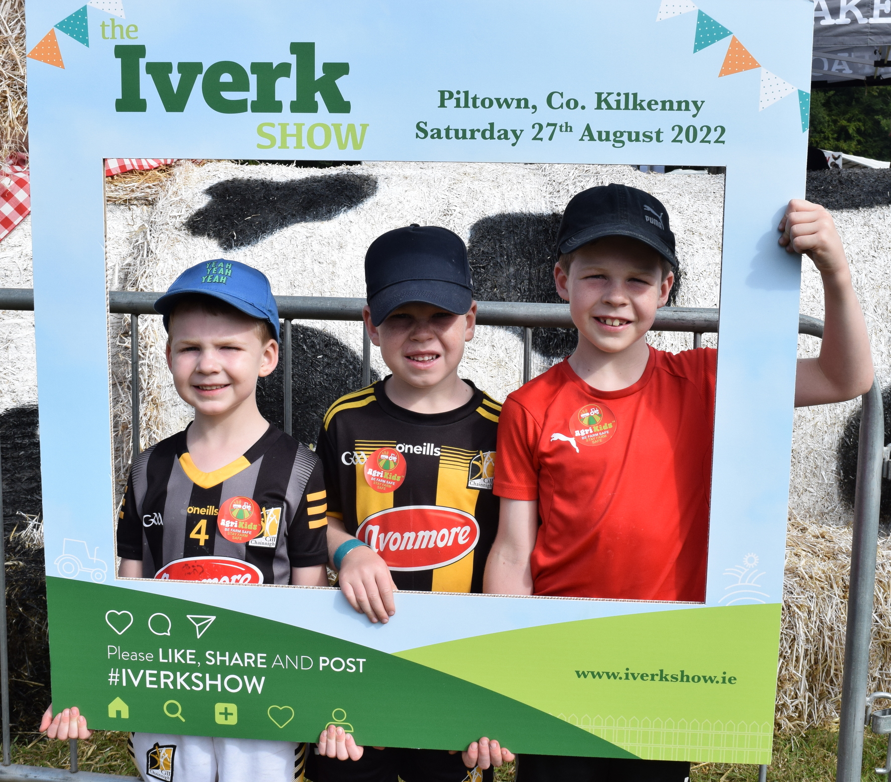 After two years of pandemic cancellations and delays, the Iverk Agricultural Show made a triumphant return  at the weekend. Record crowds flocked to Piltown in south Kilkenny, on Saturday, to meet old friends and enjoy 'all the fun of the fair.' Local photographer Joe Cashin was there on the day, and he walked the length and breadth of the showgrounds to make a wonderful pictorial record. Check out our gallery - you never know who you might spot!  Liam, Tadgh and Cathal Kinsella were framed at the Iverk Show!