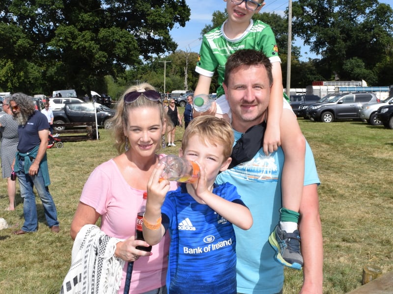 The Dunne family from Carrigeen
