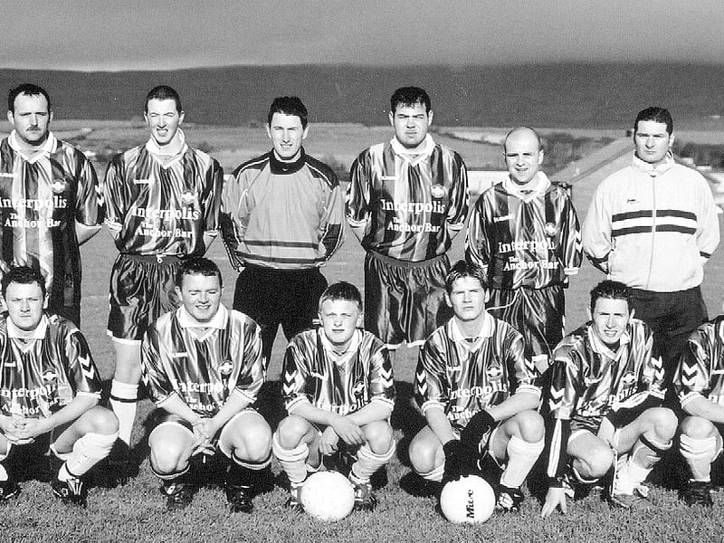 The Foyle team who faced a Premiership Saturday Morning League clash against Galliagh,