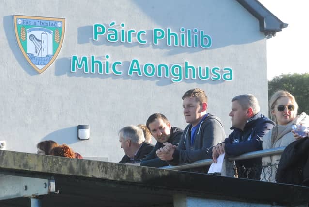 Fenagh St Caillins struck a big blow for the Connacht Gold Leitrim Senior Championship on Saturday in Philly McGuinness Park when they defeated league champions Mohill 1-17 to 1-14 and Observer photographer Willie Donnellan was there to capture some images from the game ..... see who you can spot!