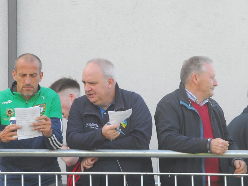 Fenagh St Caillins struck a big blow for the Connacht Gold Leitrim Senior Championship on Saturday in Philly McGuinness Park when they defeated league champions Mohill 1-17 to 1-14 and Observer photographer Willie Donnellan was there to capture some images from the game ..... see who you can spot!