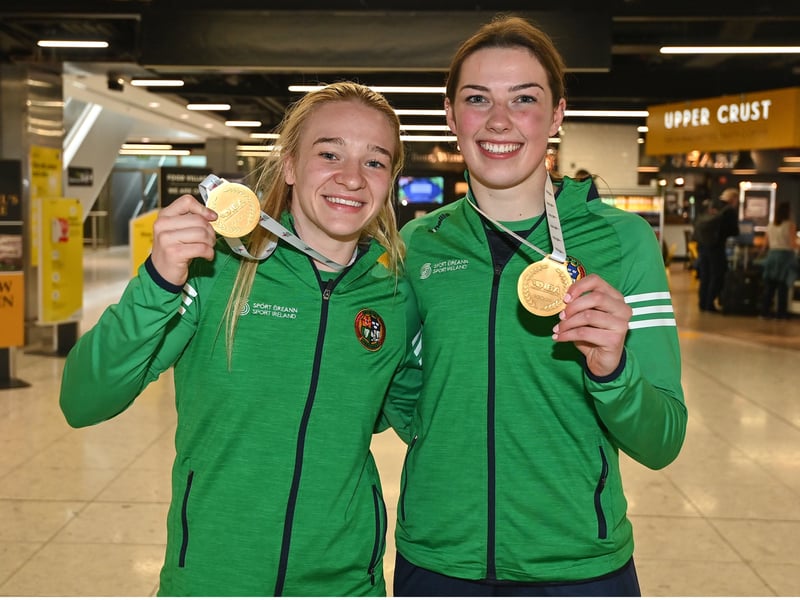 KELLIE HARRINGTON Irish female amateur boxer Kellie Harrington followed in the footsteps of Katie Taylor by winning gold in the lightweight division at the 2020 Olympics in Tokyo. The Dubliner, who also won gold in the lightweight division at the 2018 Women's World Boxing Championships, has once again influenced the next generation of Irish female fighters. Fellow boxers Amy Broadhurst and Lisa O’Rourke have since become world champions this year, mirroring the success of Taylor and Harrington.