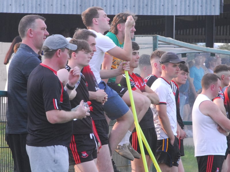   A flurry of scores in the final ten minutes gave Fenagh St Caillins a deserved if somewhat flattering 12 point victory over a wasterful Aughawillan in the first round of the Connacht Gold Leitrim SFC in Pairc Sean O'Laodain on Saturday evening and Observer photographer Willie Donnellan was there to capture some images from the fans enjoying the action in the sunshine ..... see who you can spot!