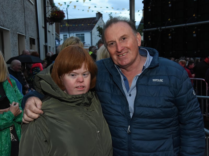 Marie Doherty with Shunie Crampsey